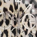 腕時計 ウブロ HUBLOT ビッグバン スノーレオパード 341.SX.7717.NR.1977 自動巻き メンズ OH済 純正ダイヤ ヒョウ柄 クロノグラフ 限定