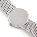 腕時計 パテックフィリップ PATEK PHILIPPE カラトラバ 3802/205 自動巻き メンズ OH済 K18WG無垢 ホワイト デイト ローマン ヴィンテージ