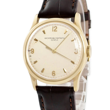 腕時計 ヴァシュロン・コンスタンタン VACHERON CONSTANTIN ラウンド 4217 手巻き メンズ OH済 K18YG無垢 ヴィンテージ