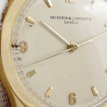 腕時計 ヴァシュロン・コンスタンタン VACHERON CONSTANTIN ラウンド 4217 手巻き メンズ OH済 K18YG無垢 ヴィンテージ