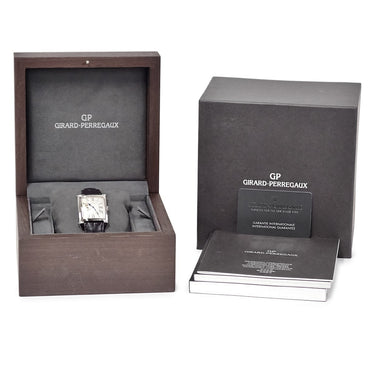 腕時計 ジラールペルゴ GIRARD PERREGAUX ヴィンテージ 1945 フランソワぺルゴ トリビュート 25835-11-764S-0 自動巻き メンズ OH済 限定