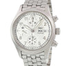 腕時計 IWC IWC スピットファイア クロノグラフ IW370628 自動巻き メンズ OH済 パイロットウォッチ デイデイト シルバー