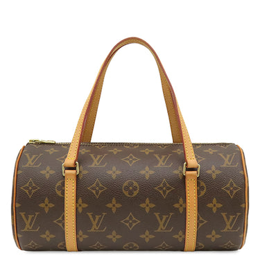 ルイヴィトン LOUIS VUITTON パピヨン 26 M51386 モノグラム モノグラムキャンバス ハンドバッグ ゴールド金具 茶 ミニボストン