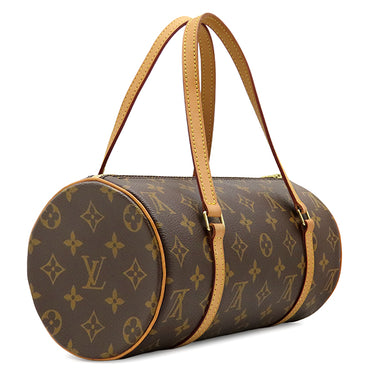 ルイヴィトン LOUIS VUITTON パピヨン 26 M51386 モノグラム モノグラムキャンバス ハンドバッグ ゴールド金具 茶 ミニボストン