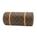 ルイヴィトン LOUIS VUITTON パピヨン 26 M51386 モノグラム モノグラムキャンバス ハンドバッグ ゴールド金具 茶 ミニボストン