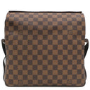 ルイヴィトン LOUIS VUITTON ナヴィグリオ N45255 ダミエエベヌ ダミエキャンバス ショルダーバッグ ゴールド金具 茶 斜め掛け 肩掛け