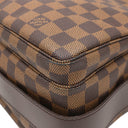 ルイヴィトン LOUIS VUITTON ナヴィグリオ N45255 ダミエエベヌ ダミエキャンバス ショルダーバッグ ゴールド金具 茶 斜め掛け 肩掛け