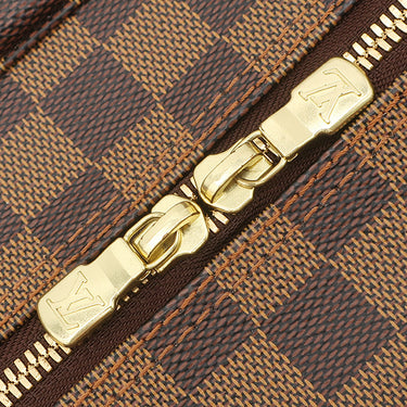 ルイヴィトン LOUIS VUITTON ナヴィグリオ N45255 ダミエエベヌ ダミエキャンバス ショルダーバッグ ゴールド金具 茶 斜め掛け 肩掛け