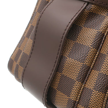 ルイヴィトン LOUIS VUITTON ナヴィグリオ N45255 ダミエエベヌ ダミエキャンバス ショルダーバッグ ゴールド金具 茶 斜め掛け 肩掛け