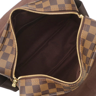 ルイヴィトン LOUIS VUITTON ナヴィグリオ N45255 ダミエエベヌ ダミエキャンバス ショルダーバッグ ゴールド金具 茶 斜め掛け 肩掛け