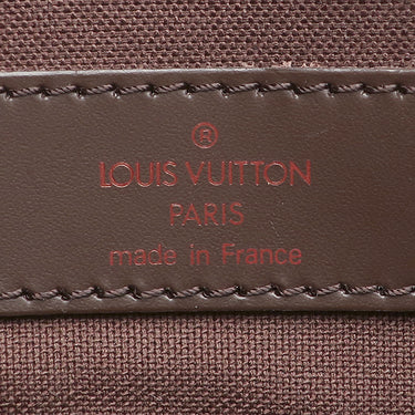 ルイヴィトン LOUIS VUITTON ナヴィグリオ N45255 ダミエエベヌ ダミエキャンバス ショルダーバッグ ゴールド金具 茶 斜め掛け 肩掛け