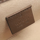 グッチ GUCCI ホースビット1955 ミニバッグ 699296 ベージュ×エボニー GGスプリームキャンバス レザー ショルダーバッグ ゴールド金具 ショルダー 斜め掛け