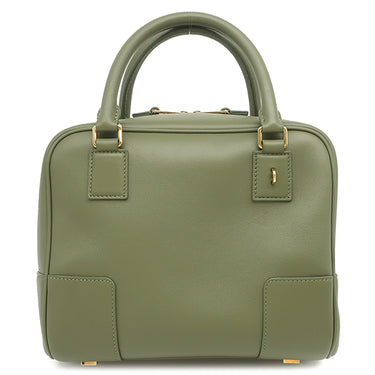 ロエベ LOEWE アマソナ19 スクエア A039N10X03 アボカドグリーン カーフ 2WAYバッグ ゴールド金具 緑 ハンドバッグ ショルダー