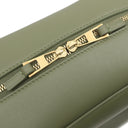 ロエベ LOEWE アマソナ19 スクエア A039N10X03 アボカドグリーン カーフ 2WAYバッグ ゴールド金具 緑 ハンドバッグ ショルダー