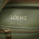 ロエベ LOEWE アマソナ19 スクエア A039N10X03 アボカドグリーン カーフ 2WAYバッグ ゴールド金具 緑 ハンドバッグ ショルダー
