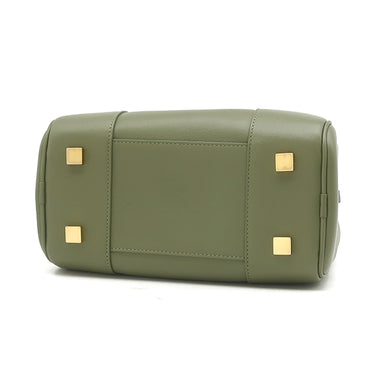 ロエベ LOEWE アマソナ19 スクエア A039N10X03 アボカドグリーン カーフ 2WAYバッグ ゴールド金具 緑 ハンドバッグ ショルダー