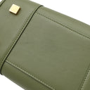 ロエベ LOEWE アマソナ19 スクエア A039N10X03 アボカドグリーン カーフ 2WAYバッグ ゴールド金具 緑 ハンドバッグ ショルダー