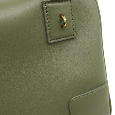 ロエベ LOEWE アマソナ19 スクエア A039N10X03 アボカドグリーン カーフ 2WAYバッグ ゴールド金具 緑 ハンドバッグ ショルダー