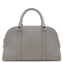 サンローラン SAINT LAURENT ダッフルロック 655008 グレー レザー 2WAYバッグ ゴールド金具 ハンドバッグ ショルダー