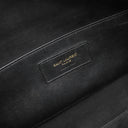 サンローラン SAINT LAURENT ダッフルロック 655008 グレー レザー 2WAYバッグ ゴールド金具 ハンドバッグ ショルダー