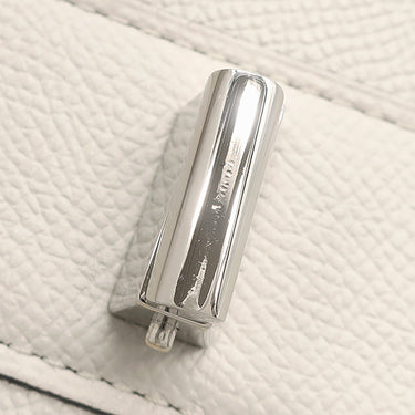 デルヴォー DELVAUX ランゴー AA0596BKN040JDG ライトグレー レザー ショルダーバッグ ゴールド金具 ショルダー D型 カード入れ