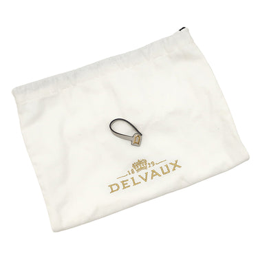 デルヴォー DELVAUX ランゴー AA0596BKN040JDG ライトグレー レザー ショルダーバッグ ゴールド金具 ショルダー D型 カード入れ