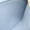 ルイヴィトン LOUIS VUITTON ポルトフォイユ カプシーヌ コンパクト サマー スターダスト M81306 ブルー×ピンク レザー 三つ折り財布 ゴールド金具 青 小銭入れ