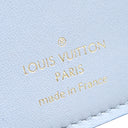 ルイヴィトン LOUIS VUITTON ポルトフォイユ カプシーヌ コンパクト サマー スターダスト M81306 ブルー×ピンク レザー 三つ折り財布 ゴールド金具 青 小銭入れ
