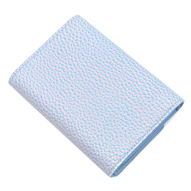 ルイヴィトン LOUIS VUITTON ポルトフォイユ カプシーヌ コンパクト サマー スターダスト M81306 ブルー×ピンク レザー 三つ折り財布 ゴールド金具 青 小銭入れ
