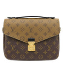 ルイヴィトン LOUIS VUITTON ポシェット メティス MM M44876 モノグラムリバース モノグラムキャンバス モノグラムリバースキャンバス 2WAYバッグ ゴールド金具 茶