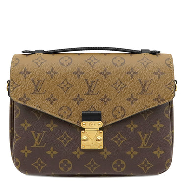 ルイヴィトン LOUIS VUITTON ポシェット メティス MM M44876 モノグラムリバース モノグラムキャンバス モノグラムリバースキャンバス 2WAYバッグ ゴールド金具 茶