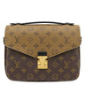 ルイヴィトン LOUIS VUITTON ポシェット メティス MM M44876 モノグラムリバース モノグラムキャンバス モノグラムリバースキャンバス 2WAYバッグ ゴールド金具 茶