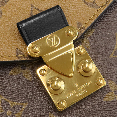 ルイヴィトン LOUIS VUITTON ポシェット メティス MM M44876 モノグラムリバース モノグラムキャンバス モノグラムリバースキャンバス 2WAYバッグ ゴールド金具 茶