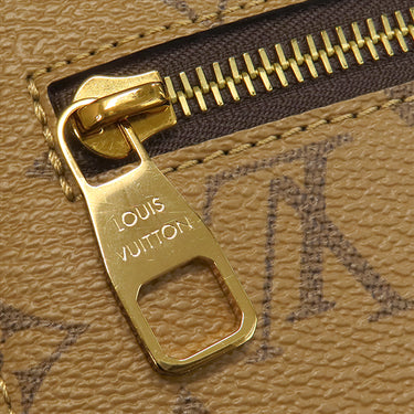 ルイヴィトン LOUIS VUITTON ポシェット メティス MM M44876 モノグラムリバース モノグラムキャンバス モノグラムリバースキャンバス 2WAYバッグ ゴールド金具 茶