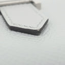 エルメス HERMES ベアン コンビネ ブルーグラシエ ヴォーエプソン 三つ折り財布 シルバー金具 青 グレー 2025年製