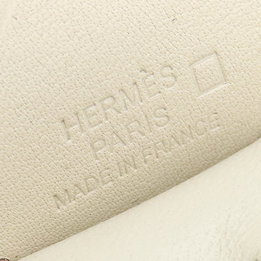 エルメス HERMES ロデオPM ペガサス タッチ クレ×ゴールド アニョーミロ アリゲーター バッグチャーム オフホワイト 茶 クロコ