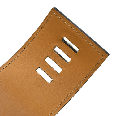 エルメス HERMES コリエドシアン スイフト 066850CK88S ブラック×シルバー スイフト GP S ブレスレット 黒 スタッズ 牛革