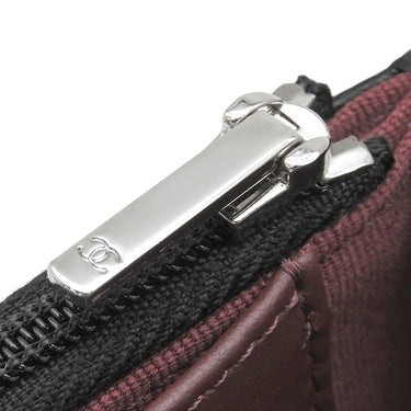 シャネル CHANEL マトラッセ チェーンウォレット AP0250 ブラック キャビアスキン チェーンウォレット シルバー金具 黒 ココマーク