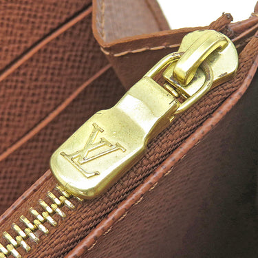 ルイヴィトン LOUIS VUITTON ポルトフォイユ サラ M60531 モノグラム モノグラムキャンバス 長財布 ゴールド金具 茶 フラップ 小銭入れ