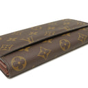 ルイヴィトン LOUIS VUITTON ポルトフォイユ サラ M60531 モノグラム モノグラムキャンバス 長財布 ゴールド金具 茶 フラップ 小銭入れ