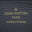 ルイヴィトン LOUIS VUITTON ジッピー ウォレット M62121 マリーヌルージュ モノグラムアンプラント 長財布 ゴールド金具 紺 ラウンドファスナー
