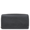 ルイヴィトン LOUIS VUITTON ジッピーウォレット M64838 ノワール×ホットピンク エピレザー 長財布 シルバー金具 黒 ピンク 小銭入れ ラウンドファスナー