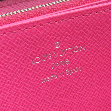 ルイヴィトン LOUIS VUITTON ジッピーウォレット M64838 ノワール×ホットピンク エピレザー 長財布 シルバー金具 黒 ピンク 小銭入れ ラウンドファスナー
