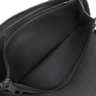 ルイヴィトン LOUIS VUITTON ジッピー ウォレット ヴェルティカル M81743 ノワール レザー アエログラムレザー 長財布 ブラック金具 黒 ラウンドファスナー リカラー有
