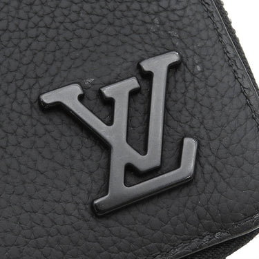 ルイヴィトン LOUIS VUITTON ジッピー ウォレット ヴェルティカル M81743 ノワール レザー アエログラムレザー 長財布 ブラック金具 黒 ラウンドファスナー リカラー有
