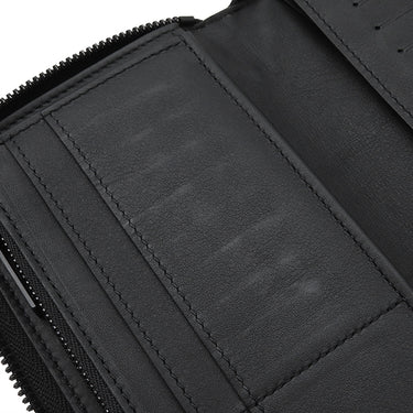 ルイヴィトン LOUIS VUITTON ジッピー ウォレット ヴェルティカル M81743 ノワール レザー アエログラムレザー 長財布 ブラック金具 黒 ラウンドファスナー リカラー有