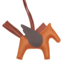 エルメス HERMES ロデオPM ペガサス パンデピス×シエンヌ×モカ アニョーミロ バッグチャーム 茶 こげ茶 2024年製