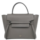 セリーヌ CELINE ベルトバッグ マイクロ 180153 グレー レザー 2WAYバッグ ゴールド金具 ハンドバッグ ショルダーバッグ