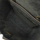 セリーヌ CELINE ベルトバッグ マイクロ 180153 グレー レザー 2WAYバッグ ゴールド金具 ハンドバッグ ショルダーバッグ