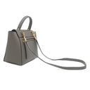 セリーヌ CELINE ベルトバッグ マイクロ 180153 グレー レザー 2WAYバッグ ゴールド金具 ハンドバッグ ショルダーバッグ